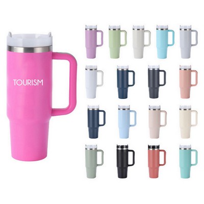30 Oz Tumbler 2.0 w/ Handle & Straw