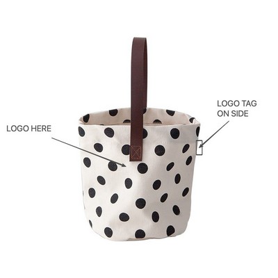 Mini Canvas Tote Bag