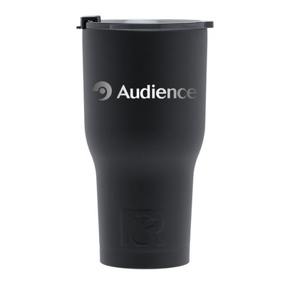 Engraved RTIC 30 Oz. Black Stainless Steel Tumblers